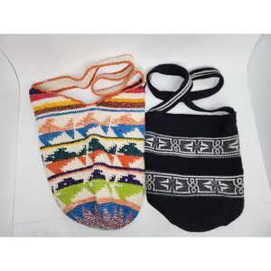 Colombian Boho Crossbody‎ Handmade Purse Bags Mochila X2